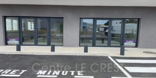 Lot 004 – 100 m² : Commerce